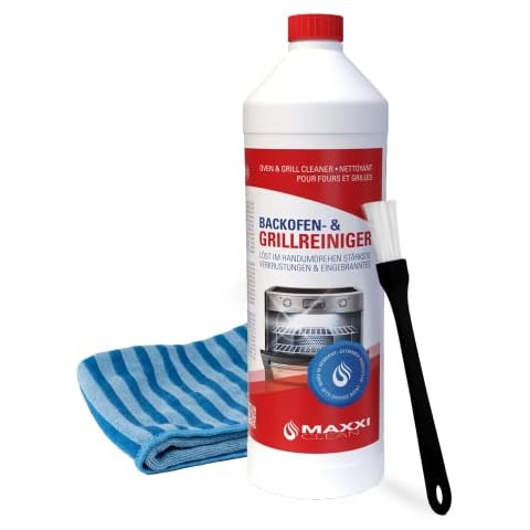 Backofenreiniger Gel mit Pinsel & Microfasertuch Cover