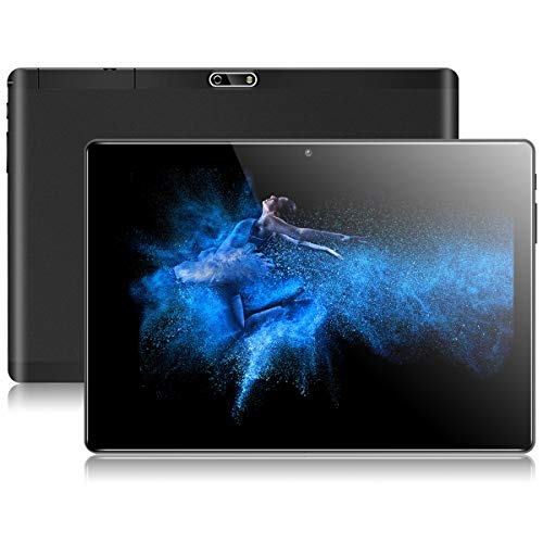 Padgene 10 Inch Google Android Tablet, Android 10.0 Phablet Tablet Quad Core Pad Tab with Dual Camera, 2GB Ram 32GB Rom, Wifi, Bluetooth, Dual Sim Card Slot,6000mAh Battery