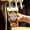 Fabuloustrim 60th Birthday Gifts for Men,60th Birthday Decorations for Him,Gift Ideas for Dad Husband Friend,Milestone Present for 60 Year Old Male,Beer Glass Keepsake #3
