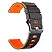 22mm Silicone Watch Band Compatible With Samsung/Garmin/Huawei smartwatch featuring 22mm lugs, Soft Silicone Band Strap Wristband with Quick Fit for Amazfit Smart Watch (BKOG)