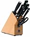 Produktbild Wüsthof Messerblock, Grand Prix II (9851-2), 7-teilig, aus Buchenholz, mit 5 Kochmessern, Schere, Wetzstahl, Küchenmesser-Set geschmiedet