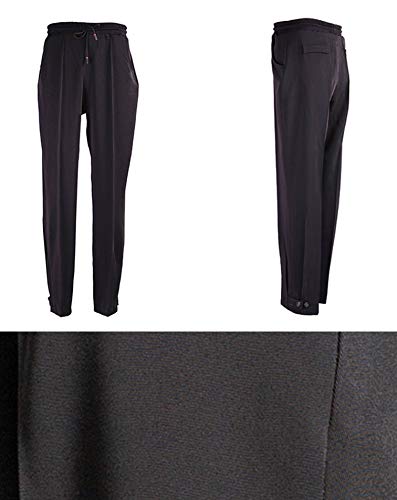 Scgginttanz G5013 Latin Modern Ballroom Dance Professional Harlan Style Trousers/Pants For Men ((Sbs) Black, M) #TOP2