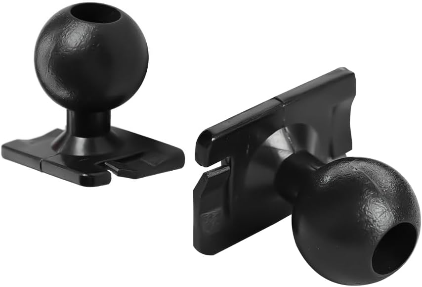 BEERTE Car Phone Mount Accessories Car Phone Holder Turn The Ball Head 2pcs