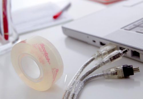 Scotch 6 – 1225D bantlık dahil 1 rulo Crystal yapışkan bant 19 mm x 15 m - Görsel 3