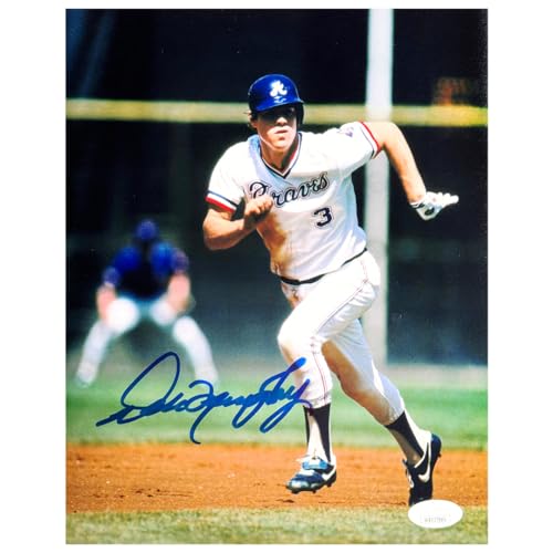Dale Murphy Autographed Baseball Photo (JSA)