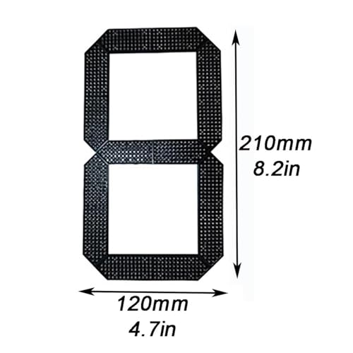 Marcador electrónico LED de fútbol 100x60cm con control remoto miniatura 4
