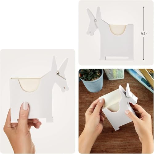 ARVALE Monkey Business Not Tutucu | Masaüstü Düzenleyici Notluk - Karışık Renk - Görsel 3