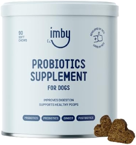Imby Natural Probiotic Chews for Dogs