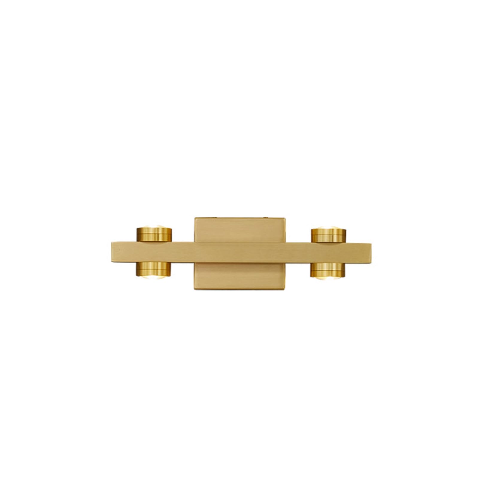 HPTHLY Wall Lamp Led Bathroom Vanity Light Fixtures Over Mirror Brass Bathroom Lights Fixtures Up And Down Lighting Wall Sconce Spotlight For Bedroom-42Cm-D(D-25Cm)