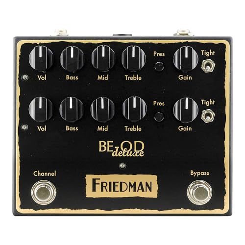 Friedman Amplification BE-OD Deluxe Dual Overdrive Guitar Effects Pedal by Friedman - Used condition - US$254.99