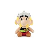 Peluche chibi ultra-mignonne de 25 cm représentant le personnage emblématique d'Astérix, parfait pour les fans de la bande dessinée.