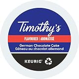 Timothy's World Coffee, German Chocolate Cake, K-Cup Portion Pack for Keurig K-Cup Brewers 24-Count (Pack of 2)