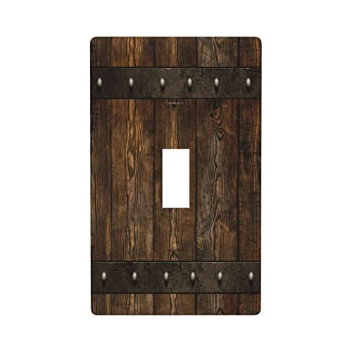 Lichtschalter-Abdeckung, Bauernhaus-Schalterplatte und Steckdosenabdeckung, dekorative Wandplatte für Schlafzimmer, Badezimmer, Küche, Dekor Cover