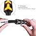 Kinstecks 4PCS Motorcycle Turning Indicators Flowing Turn Signal Lights 12V 12 LEDs Bulbs for Motorbike Scooter Quad Cruiser Off Road-Y Shape