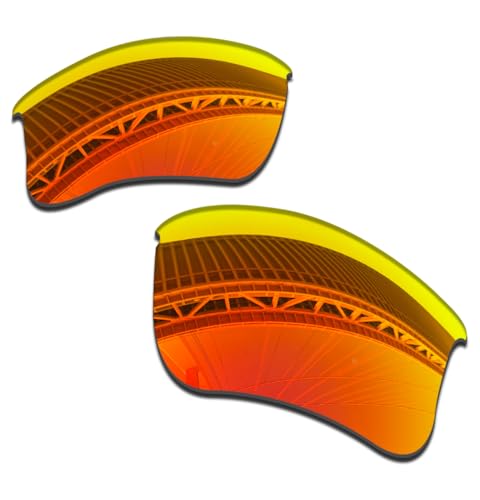 Image of 1.5MM Polarized Replacement Lenses for Oakley Flak Jacket XLJ Sunglasses, Anti-Scratch | Perfectly Fit