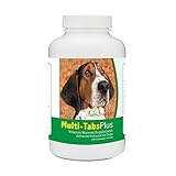 Healthy Breeds Multivitamin for Dogs Chewable for Treeing Walker Coonhound - OVER 200 BREEDS - Liver Flavor - For Senior Active & Working Pets - 180 Tabs