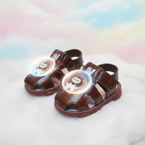 Image of Kids Chu-Chu Sound Musical First Walking Cozy Sandals for Baby Boys and Baby Girls Age 9-22 Months