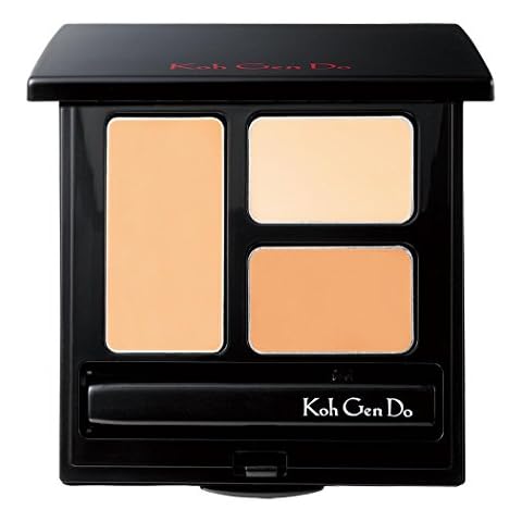 Koh Gen Do Perfect Match Moisture Concealer: Radiant Perfection with All-Day Coverage and Continuous Benefits - Featuring 3 Blendable Shades in One Compact Cover