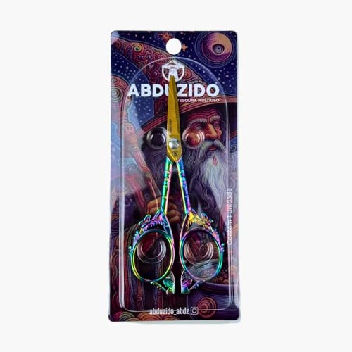 Tesoura Abduzido Fly Curve Rainbow/Gold