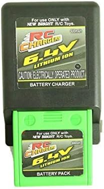 Official 6.4 Volt 500 mAH Lithium Ion RC Chargers Rechargeable Battery Pack and Charger Included | RC Chargers
