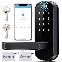 Smart Lock, Keyless Entry Door Lock, Smart Door Lock, Smart Lock for Front Door, Door Lock with Keypad, Fingerprint Door Lock, Biometric Door Lock, Digital Door Lock