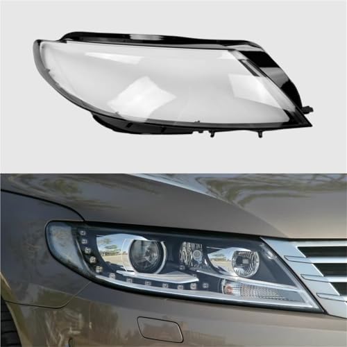 Verre phare avant VW CC anti-jaunissement pour réparer une coque fissurée