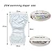 ALVABABY Large Baby Swim Diapers 2pcs One Size Reuseable Washable & Adjustable for Swimming Lesson & Baby Boy