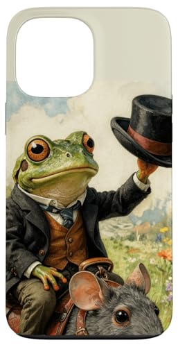 Dapper Frog ��n�}�E�X ���ς��ȃR�e�[�W�R�A �X�}�z�P�[�X iPhone 13 Pro Max �p