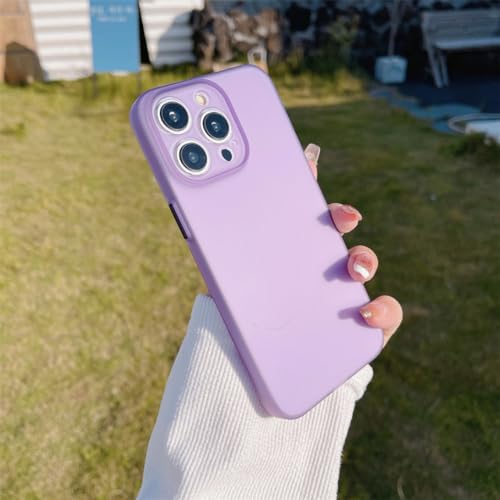 Coque antichoc mince iPhone 14 Pro Max protection caméra violet