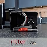 Ritter Affettatrice Elettrica E 18 Duo Plus - Doppia Lama Liscia E Ondulata, Made In Germany, Compatta E Potente - Foto 2