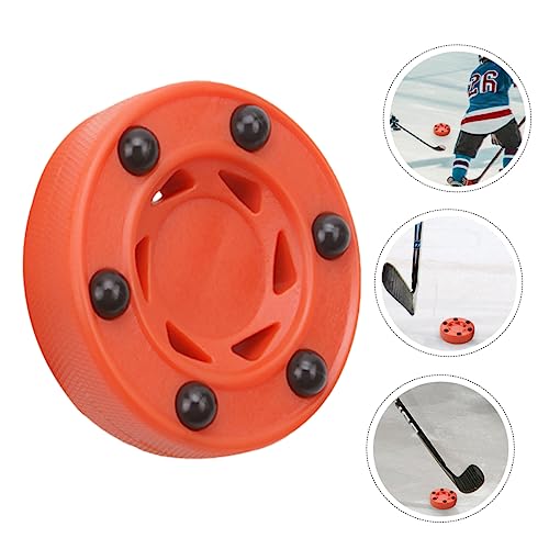 Mipcase 2 Unidades disco bolas de hóquei ao ar livre tacos de hóquei de rua rolo bolas de hóquei de