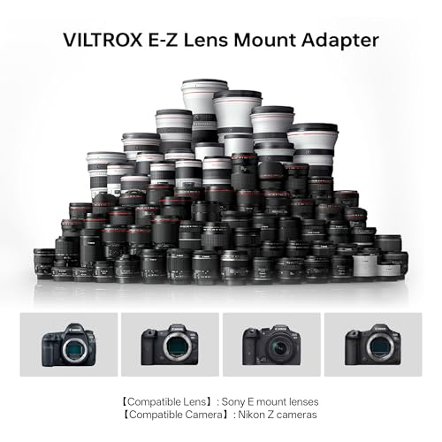 VILTROX E-Z Autofocus Lens Mount Adapter for Sony E Mount Lens to Z Cameras Z5 Z6 Z6II Z7 Z7II Z50 Zfc Z9 Zf Z3 – 4mm Ultra-Thin, EXIF, Auto Aperture, Full Copper, USB-C Upgrade by VILTROX - Image 3