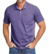 ZITY Golf Shirt for Men Short Sleeve Sports Polo Shirts Mesh Tennis T-Shirt