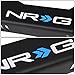 NRG Innovations NRG-RSC-100MB Adjustable Mild Steel Bucket Racing Seat Side Mounting Bracket Kit, Black Powder Coat