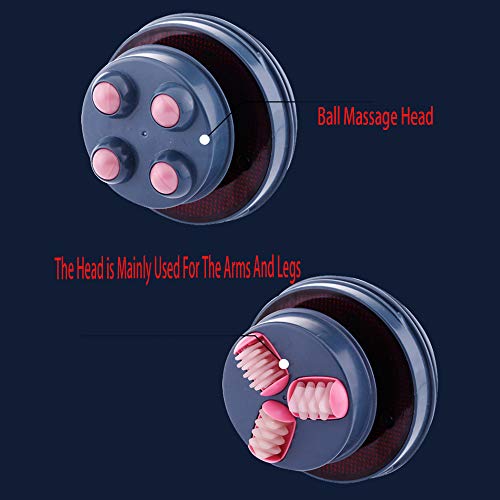 Tazrigo Electric Body Slimming Massager Roller 4 In 1 Massage Head Anti-Cellulite Machine #TOP5