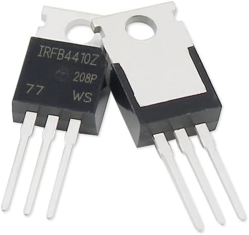 Transistor 5pcs IRFB4410 MOSFET Transistors Kit 96A 100V 4410 TO-220 MOS N-Channel Electronic Component TO220 Transistor Set