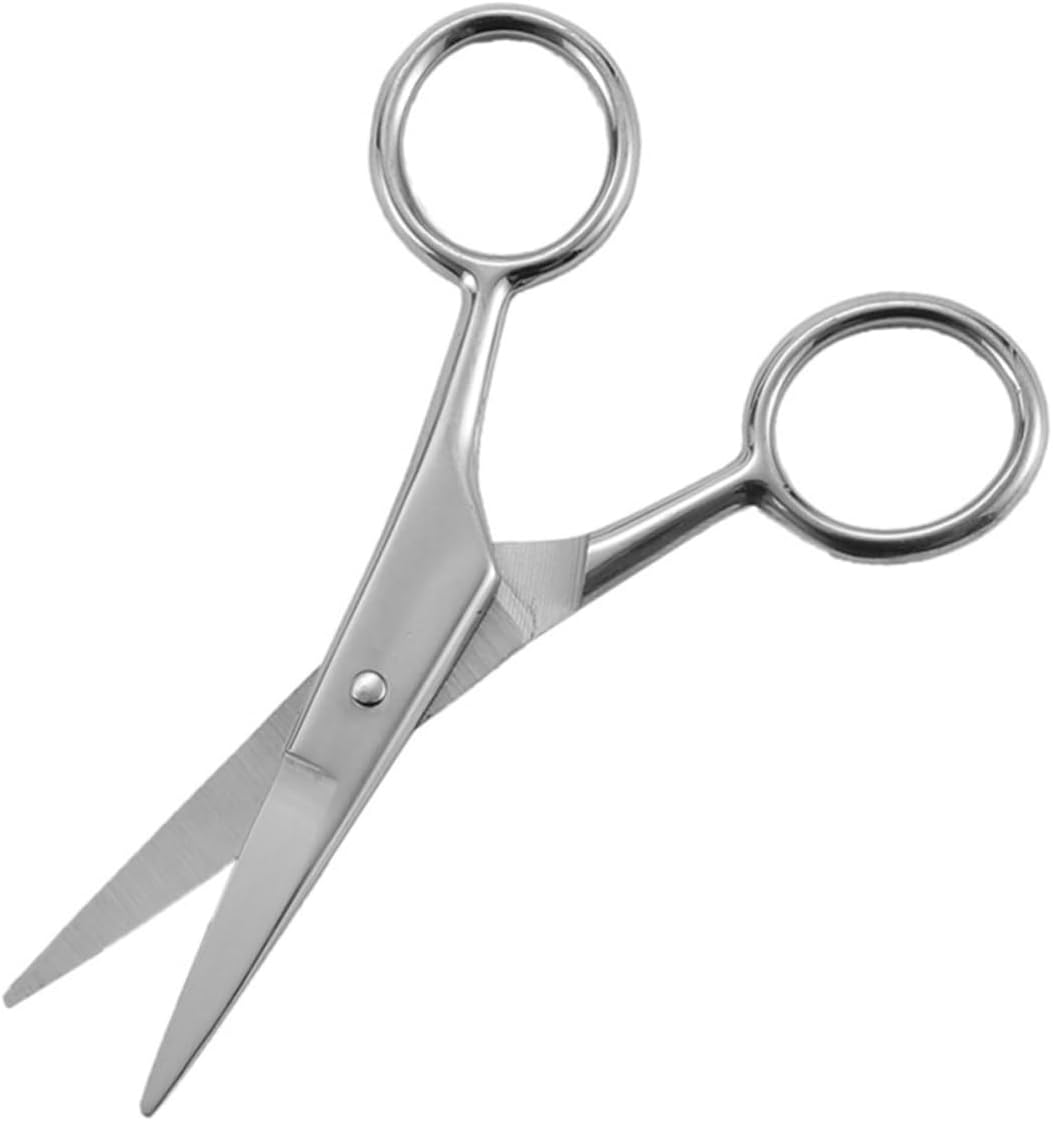 CALLARON 2pcs Hair Clippers for Men Multifunctional Body Hair Scissors Beard Scissors Beard Care Accessory Random Color