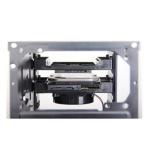 Adaptador para disco SSD 2.5 a 3.5 con ventilador miniatura 2