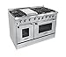 Thor Kitchen HRG4804U 6 Burner Gas Range with Double Oven
