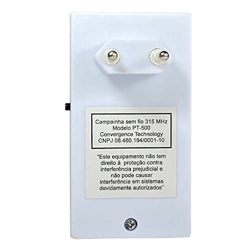 Campainha Sem Fio Digital Para Tomada - Protection