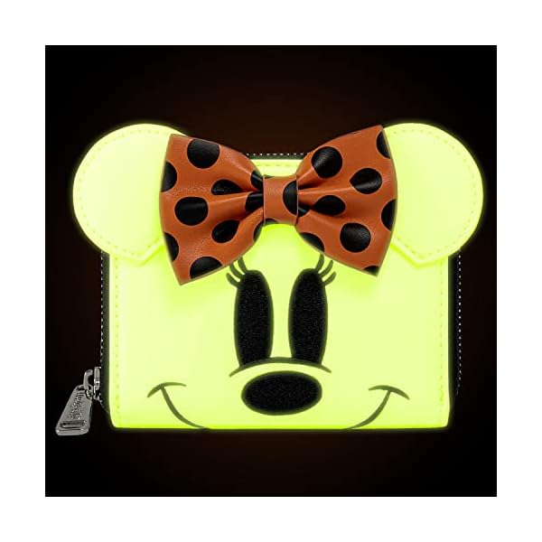 Loungefly Disney Ghost Minnie Glow in the Dark Wallet – Bild 5