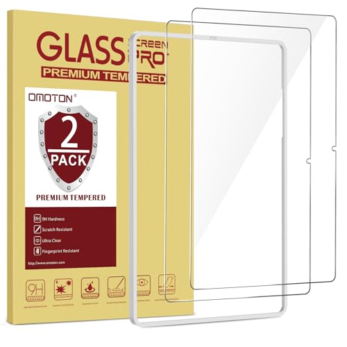OMOTON[3 pack Screen Protector for Tab A 8.0 2018(SM-T387), Tempered Glass/High Definition/Bubble Free screen protector for Samsung Galaxry Tab A 8.0 inch 2018 Released