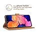 Hianjoo Funda Compatible con Samsung Galaxy A10, Suave PU Cuero Carcasa con...