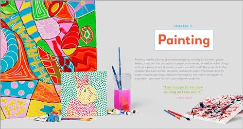 The Beginner Art Book for Kids: Learn How to Draw, Paint, Sculpt, and More!