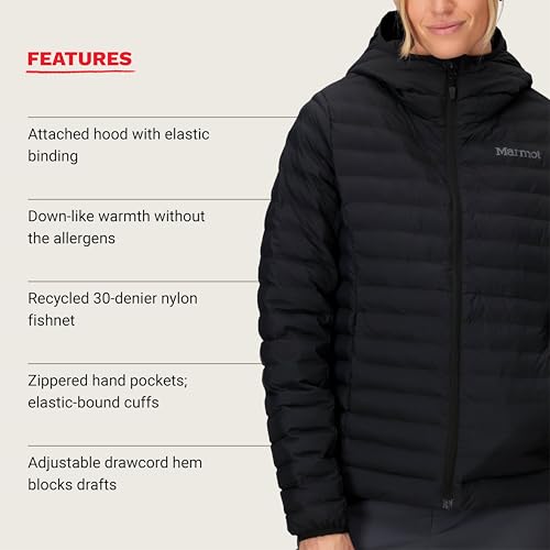 Image of MARMOT Women's Echo Featherless Hoody - Lightweight, Down-Alternative Hooded Insulated Jacket