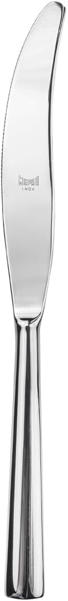 MEPRA Levantina Flatware Set [20 Pieces Set] Brushed Stainless Steel Finish, Dishwasher Safe Cutlery, (103022020)