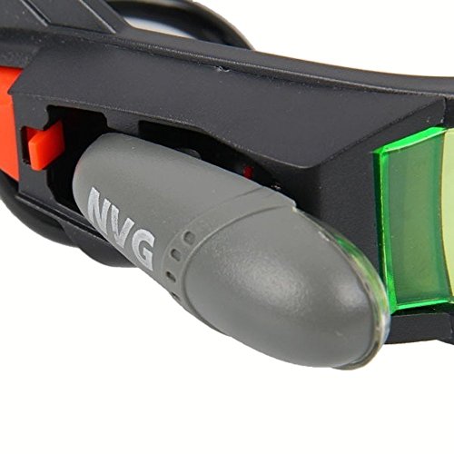 JINJULI Night Vision Goggles Adjustable Spy Gear Night Mission Goggles with Flip-Out Lights Green Lens Protect Eyes Children's Day Gift
