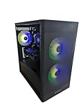 Centaurus Andromeda RT - AMD Ryzen 5 7600X3D, 32GB DDR5 RAM, GeForce RTX 5060, 1TB NVMe SSD, Win 11 Pro, WiFi. Custom Gaming PC Desktop for Professionals, VR Games, Video Render