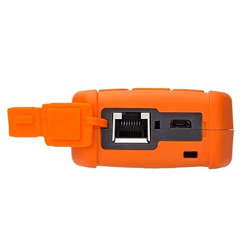 Vista 6 de Probador de cable de fibra óptica Medidor de potencia de fibra óptica portátil FC/SC/ST Interfaz universal Funciones OPM, VFL y RJ45 integradas