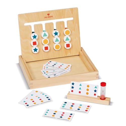 Dal Negro - Codice In Tempo, gioco di abilità in legno adatto ai bambini dai 6 anni in su.